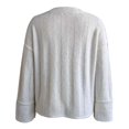 thumbnail image 2 of Suéter George para Mujer, Cuello Redondo, Manga Larga Crema Talla G, 2 of 6