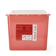AP Line Biohazard Waste Container, 5.4 Quart, 12 x 4_ x 10-4/5 Inch (CS/12)