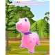 thumbnail image 2 of Brincolin Inflable montable Ecobaby Original Dinosaurio rosa, 2 of 6