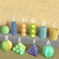 thumbnail image 3 of Silicone Candle Mold, Diy 3d Candle Mold, Bubble Candle Mold, Durable Flexible Candle Molds, 3 of 5