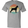 thumbnail image 3 of Inktastic Boxer Dog Vintage Silhouette T-Shirt, 3 of 5