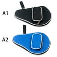 thumbnail image 6 of Professional Table Tennis Rackets Case Bat Bag Oxford Ping Pong Cover Holding 3 Balls, 6 of 7