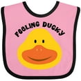 thumbnail image 3 of Inktastic Duck Feeling Ducky Boys or Girls Baby Bib, 3 of 4