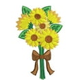 thumbnail image 3 of Threadart Machine Embroidery Designs - Sunflowers (1), 3 of 8