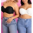 thumbnail image 4 of Curvy Kate Luxe Multiway Strapless Underwire Bra (CK2601),36J,Pearl Ivory, 4 of 6