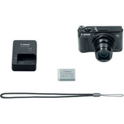 Canon PowerShot SX740 HS Digital Camera (Black) (International Model) with Starter Accessory Bundle - Includes: SanDisk Ultra 32GB Memory Card & More