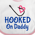 thumbnail image 4 of Inktastic Fishing Hooked on Daddy Boys or Girls Baby Bib, 4 of 4