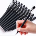 thumbnail image 5 of 1X Black Gel Pen Full Matte Water Pen Writing Stationery Hot Supply Offi FAST; W2Q9, 5 of 9