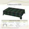 thumbnail image 6 of Rectangle Table Cloth, Gunn Clan Plaid Scottish Tartan Resistant Washable Tablecloth Decorative Table Cover for Dining, Indoor and Outdoor, 6 of 6