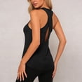 thumbnail image 6 of Gunia Women Tank Tops Yoga Top With Backless Design Breathable Ice Silk Workout Athletic Tank For Fitness And Sports Tshirt Women Black M, 6 of 7