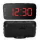 thumbnail image 5 of Reloj Despertador Digital, Despertador Despertador Digital Compacto, Para Condo Dormitorio Home Hotel YLSHRF Rojo, 5 of 8