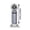 Gray, variant on Portable Fan, 5-In-1 Handheld Mist Spray Ice Compress Foldable Mini Air Conditioner, Usb Rechargeable with Digital Display, Semiconductor Cooling, 3600Mah Battery, for Travel Commute Office