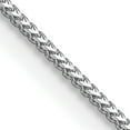 thumbnail image 1 of Chaîne Collier Pendentif en Or Blanc 14k 24 Pouces.9mm Franco, 1 of 9