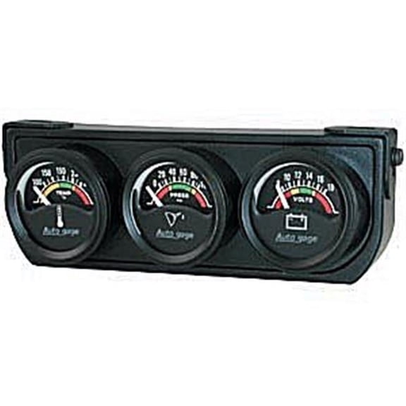 2391 Three-Gauge Water Temperature And Oil Pressure- Volt