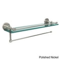 thumbnail image 4 of Prestige Skyline Collection Paper Towel Holder with Gallery Glass Shelf - Polished Chrome / 16 Inch, 4 of 5