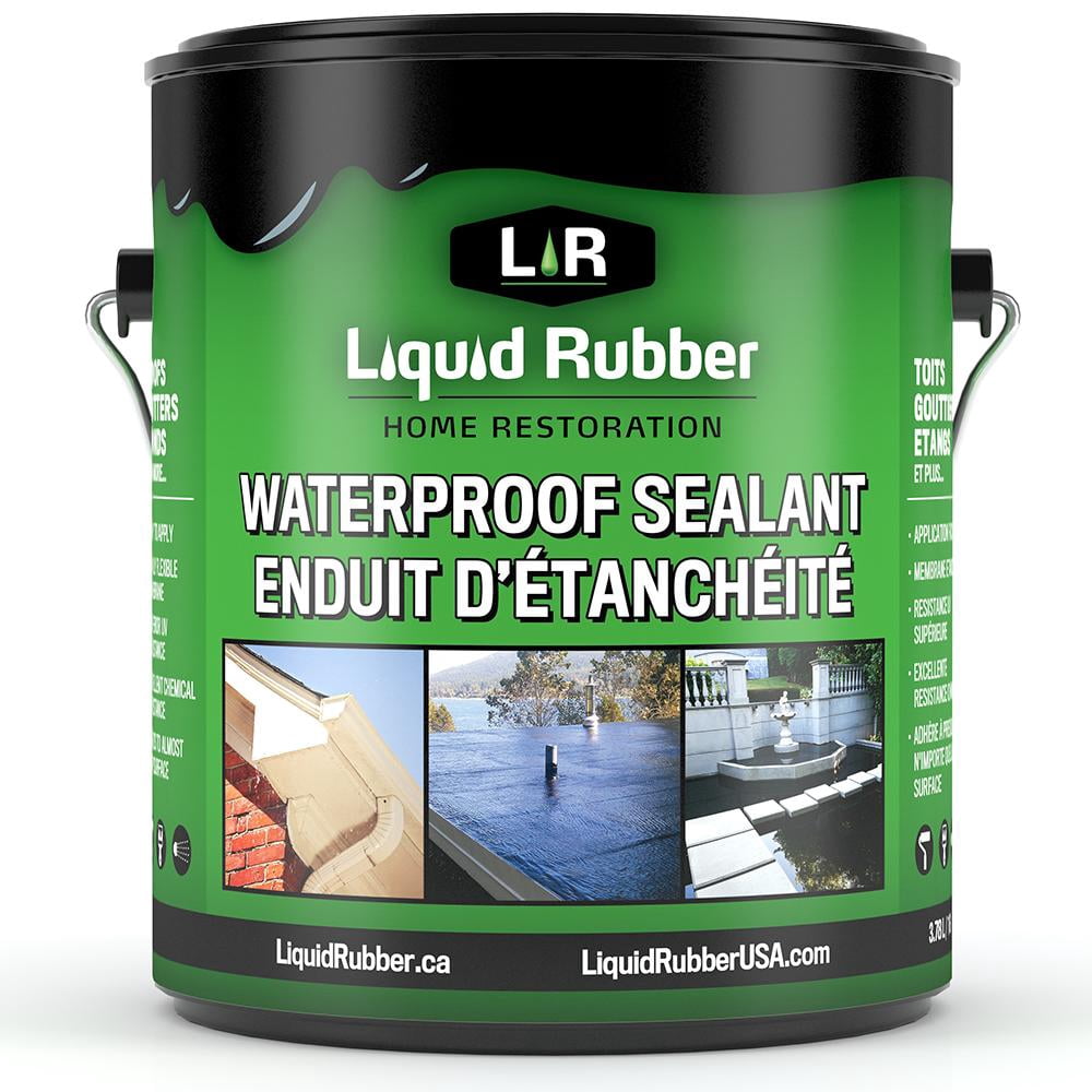 Liquid Rubber Waterproof Sealant - Indoor & Outdoor Coating - Easy to