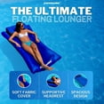 thumbnail image 2 of Swimline Oversized Inflatable Swimming Pool Air Mattress Floating Raft,Blue, 2 of 9
