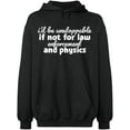 thumbnail image 2 of OXI Hoodie Sweatshirt - Law Enforcement And Physics, Basic Casual Hoodie for Men's and Women Fleece Hoodie Long Sleeve - Dark Heather Small, 2 of 3
