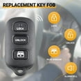 thumbnail image 6 of 2 For 1999 -2009 Toyota 4 Runner Remote Keyless Entry Key Fob HYQ12BAN HYQ12BBX, 6 of 7