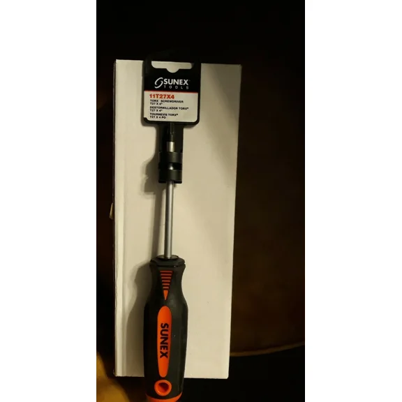 Sunex Tools Torx Screwdriver 11T27X4 New