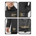 thumbnail image 3 of Off Road Ventures Men Rain Jacket Waterproof Hood Packable Lightweight Raincoat for Fishing Golf, 3 of 7