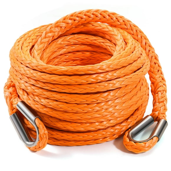 Cable de extensión DAYDOOR para cabrestante, 3/8 x 15 m, 26500 libras, sintético