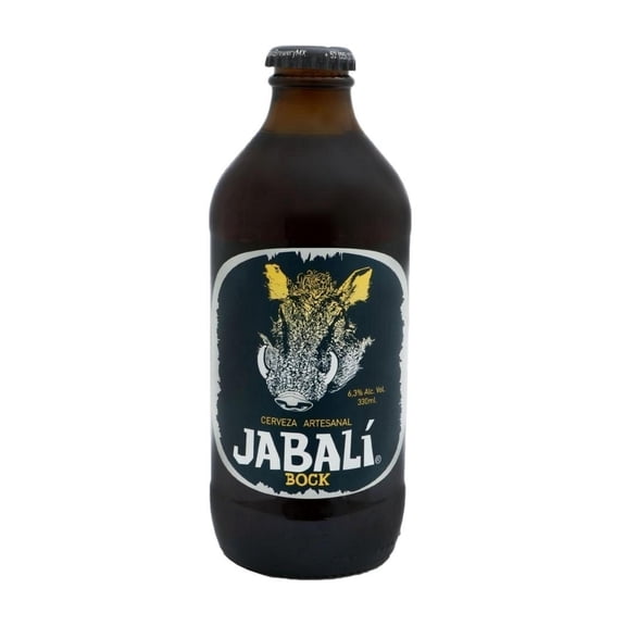 Cerveza artesanal Jabalí bock 330 ml