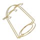 thumbnail image 3 of Golden Iron Cup Holder for Home with Smooth Surface and Design Great for Kitchen Use Can, 3 of 3