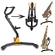 thumbnail image 4 of Soporte Para Saxofón, TRÍPODE AJUSTABLE CON PATAS DE GOMA ANTRESLIZANTES, SOPORTE PLEGABLE PARA SAXOFÓN ALTO Y TENOR, 4 of 7