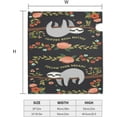 thumbnail image 4 of Follow Your Dreams Cute Sloth Baby Waterproof Mail Cover Magnetic Mailbox Wraps Post Letter Box Cover for Garden Home Decor 25.5x21 in, 4 of 5