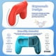 thumbnail image 3 of Empuñaduras para Nintendo Switch 2 Joy-Cons 2: kit de asas resistentes al desgaste y antideslizantes para accesorios de soportes Switch, 3 of 7