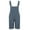 Blue, variant on Homenesgenics Mens Bib and Brace Overall Short Men Casual Fashion Solid Breast Pocket Denim Ripped Shorts Straight Type Overalls