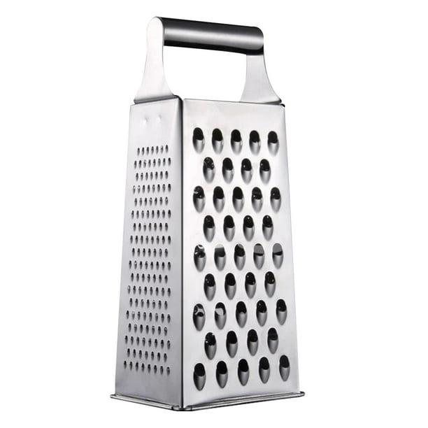 Beautiful Stainless Steel Hand Grater for Cheese and More in Black, by Drew
