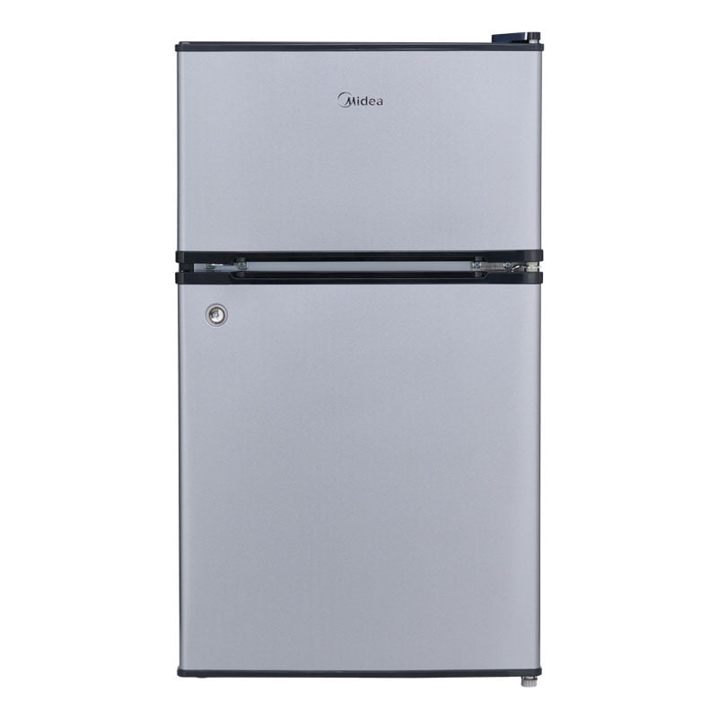 Frigobar dos puertas 3.1 Pies Cúbicos Midea MDRT87CCDLS