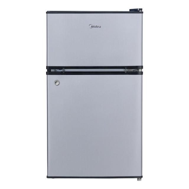 Frigobar dos puertas 3.1 Pies Cúbicos Midea MDRT87CCDLS
