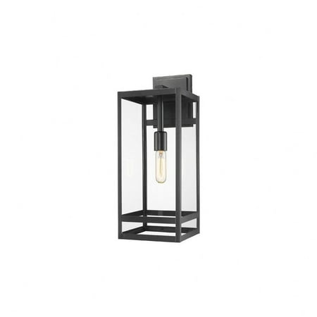 

1 Light Outdoor Wall Sconce in Outdoor Style-21.25 inches Tall and 7.5 inches Wide Bailey Street Home 372-Bel-4652351