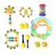 thumbnail image 5 of 13 Uds. Juguete musical Montessori, juegos de percusión, juguetes educativos, juguetes musicales preescolares de para edades de 3 a 10 años, , amarillo, 5 of 9