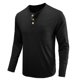 thumbnail image 4 of Blusas y camisas de manga larga con cuello redondo para hombre, blusa básica lisa de color puro y musculosa de manga larga, blusas y camisas de manga larga con cuello redondo para hombre., 4 of 5