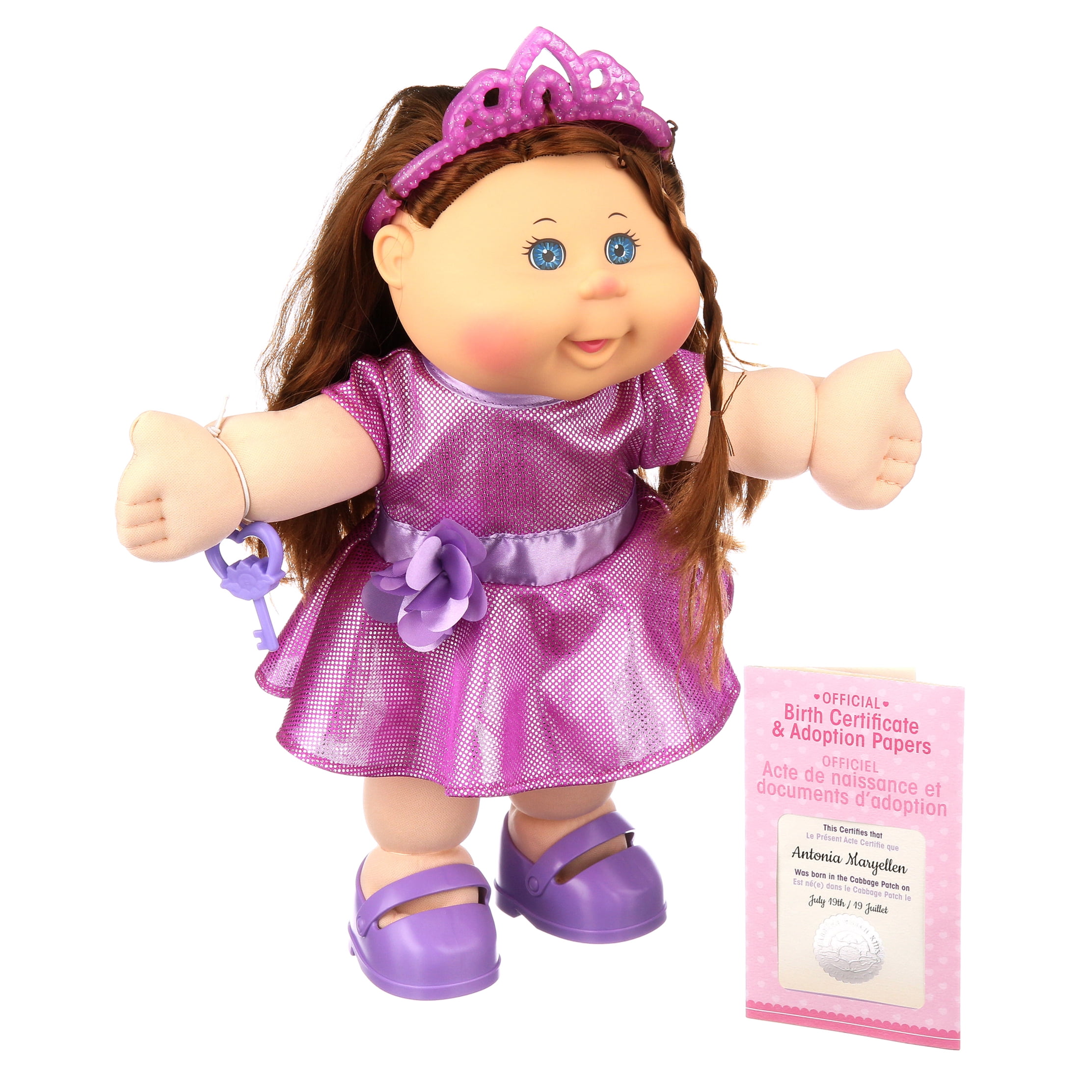 brunette cabbage patch doll