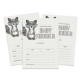 thumbnail image 1 of Inkdotpot 30Jungle Animals Baby Shower Invitation Cards Gender Neutral Fill In Blank Invites, 1 of 7