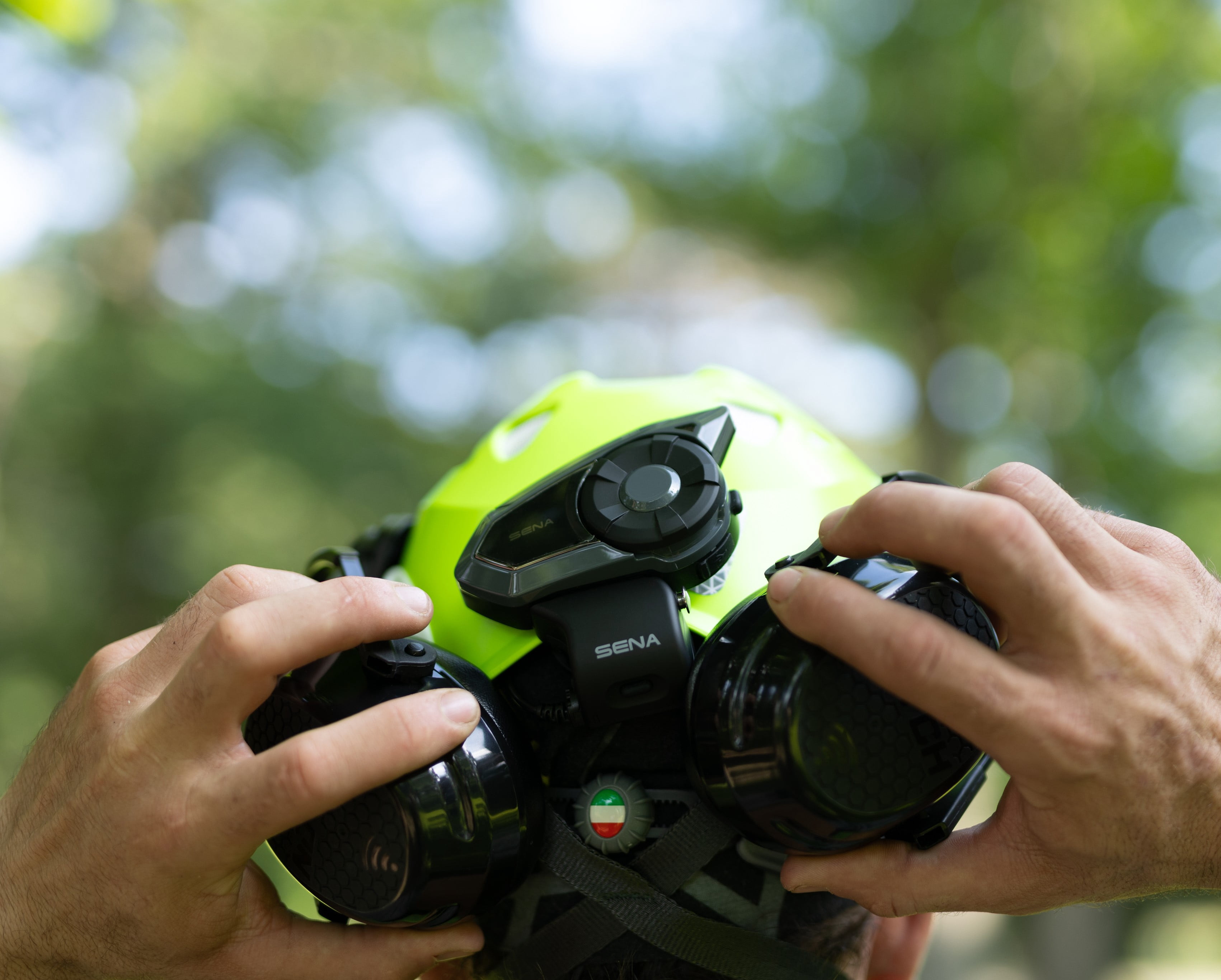 Notch Hook Ups - Helmet Mount Integrated Speakers with Hearing Protection (99292W)