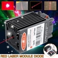 thumbnail image 1 of Module Laser Rouge Diode Point Focalisable 650/655/660nm 1520mW avec Sculpture 12V TTG, 1 of 9