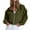 Army Green Sweatshirts & Hoodies, variant on BSDJILFG Cropped Sweatshirts for Women Full Zip Up Hoodie Athletic Casual Y2K Juniors Jackets