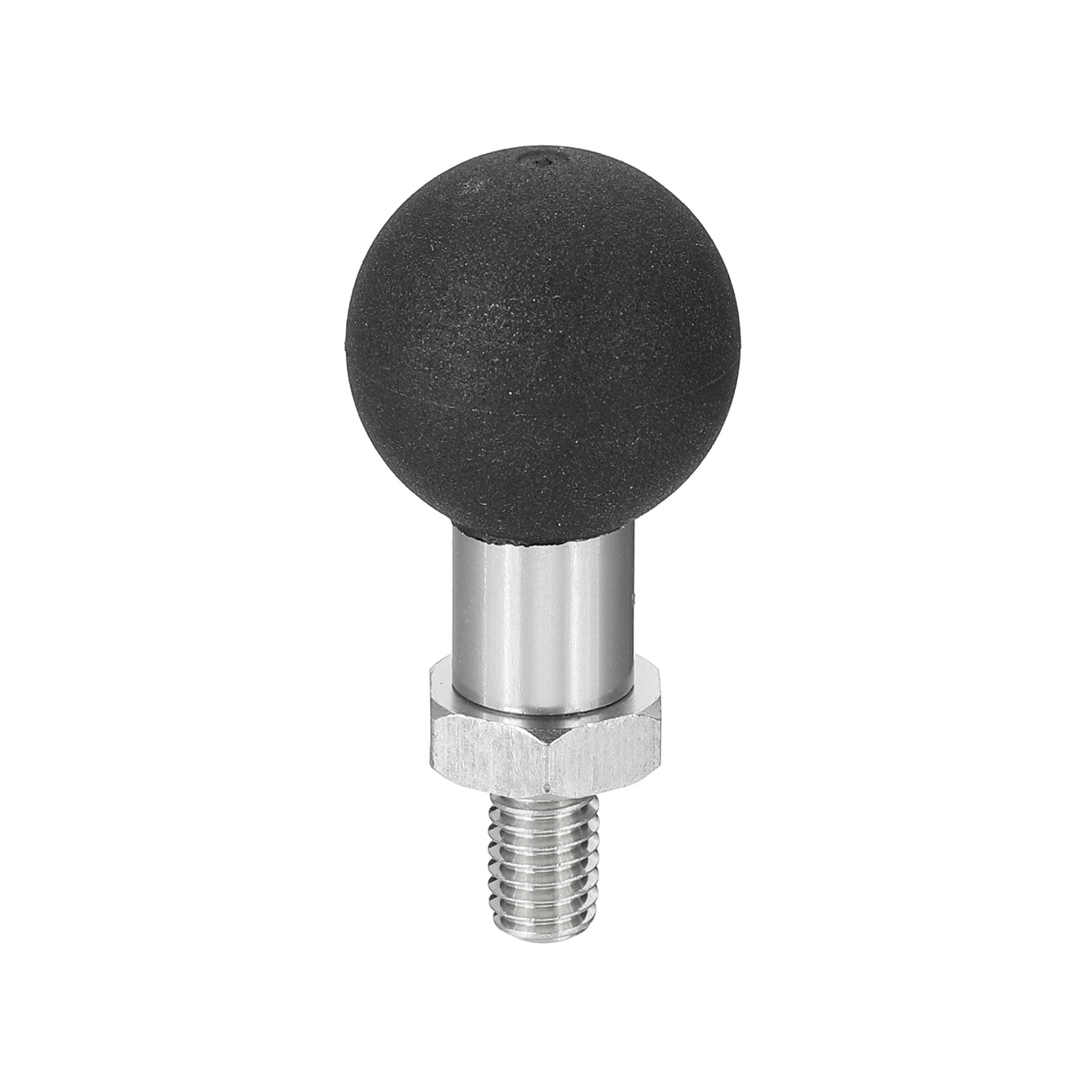 Uxcell Ball Mount Base Ball Adapter with Threaded Bolt Stainless Steel for Action Camera Camcorder Compatible 0.67 x M6 x 1.69