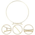 thumbnail image 4 of Metal Floral Ring Hoop Metal Floral Wreath Making Hoop for DIY Wedding Wreath Decor, 4 of 7
