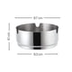 thumbnail image 4 of Moven Cenicero Elegante Y Duradero De Acero Inoxidable, 4 of 6