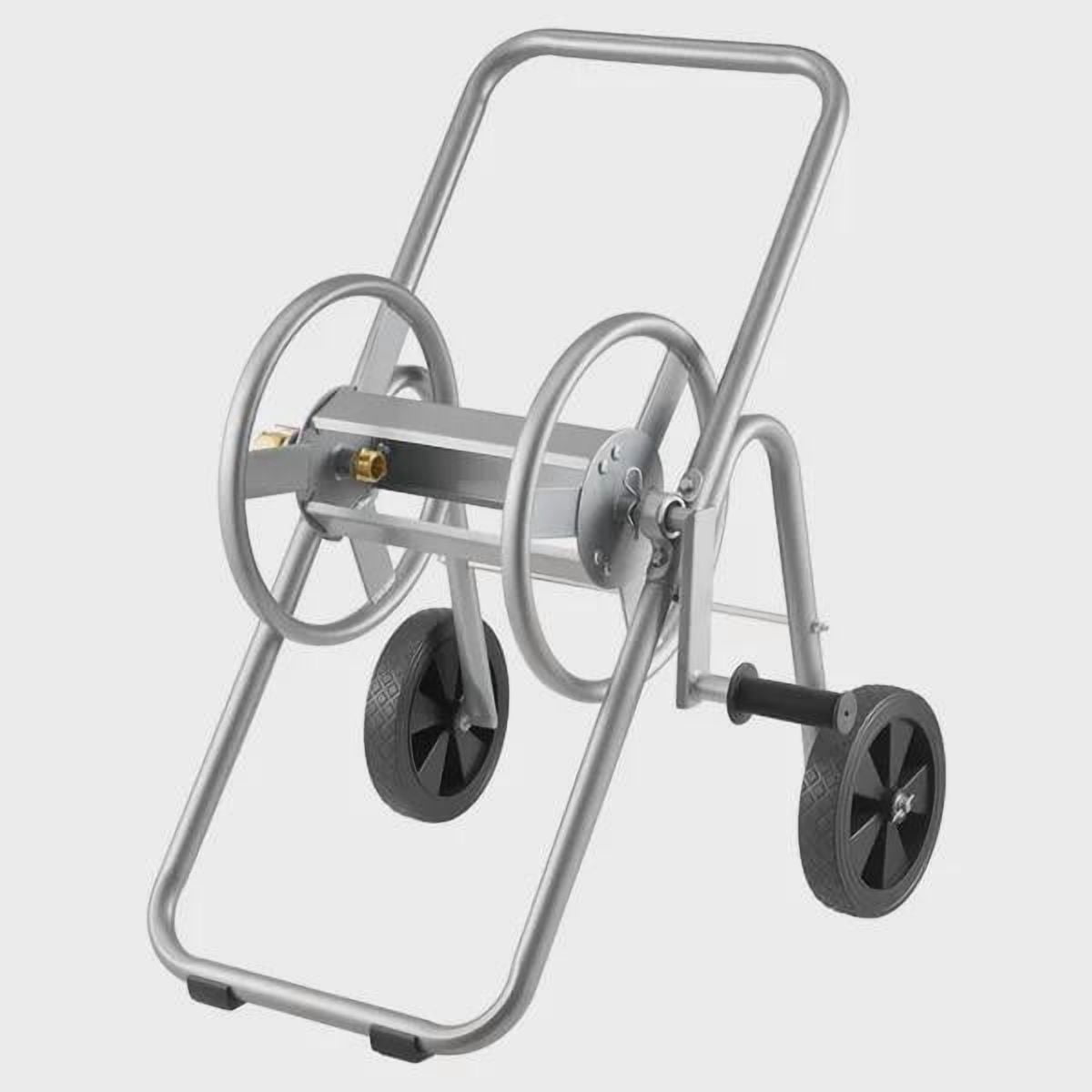BENGPAOBA-Heavy Duty Garden Hose Reel Cart with Wheels for 175 ft 5/8 Inch Hose Outdoor Yard Lawn Mobile Tool