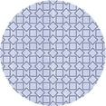 thumbnail image 1 of Ahgly Company Indoor Square Patterned Lavender Blue Area Rugs, 3' Square, 1 of 6