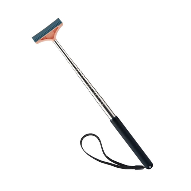 Limpiador de espejos laterales genérico, práctico y resistente al desgaste, accesorio portátil para coche. Negro
