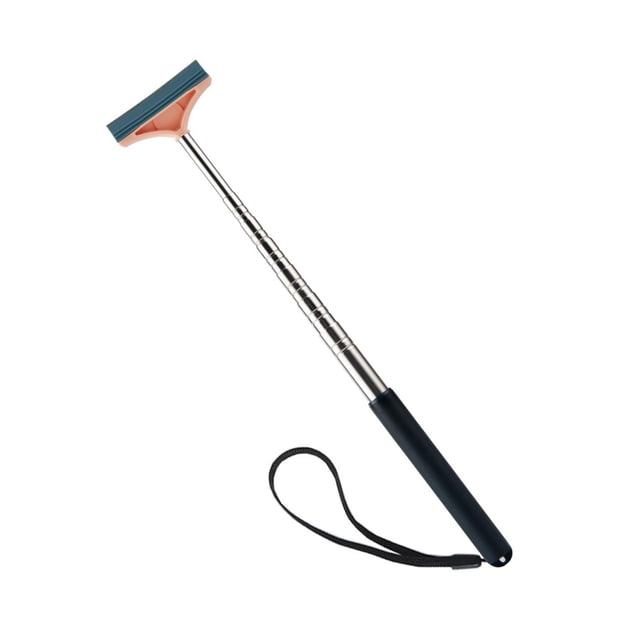 Limpiador de espejos laterales universal para coche, herramienta de limpieza resistente al desgaste y fácil de usar. Negro